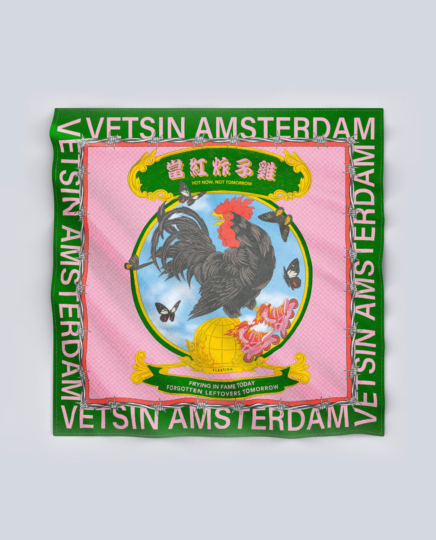 Hot Now, Not Tomorrow Silk Scarf